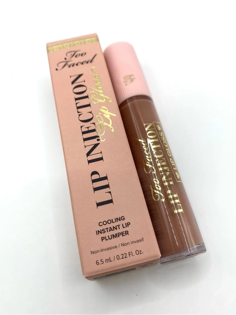 Too Faced Lip Injection It's Official Cooling Instant‎ Lip Plumper Lip Gloss New